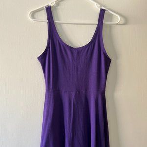 Express Purple Skater Dress